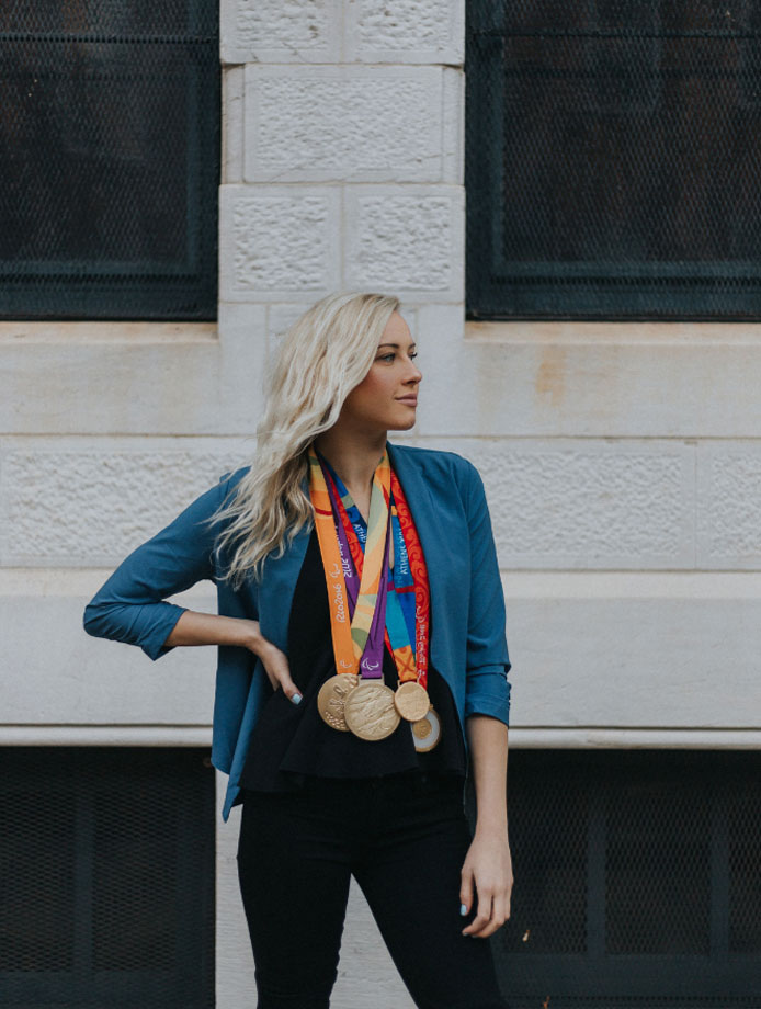 Jessica Long multi medal olympian